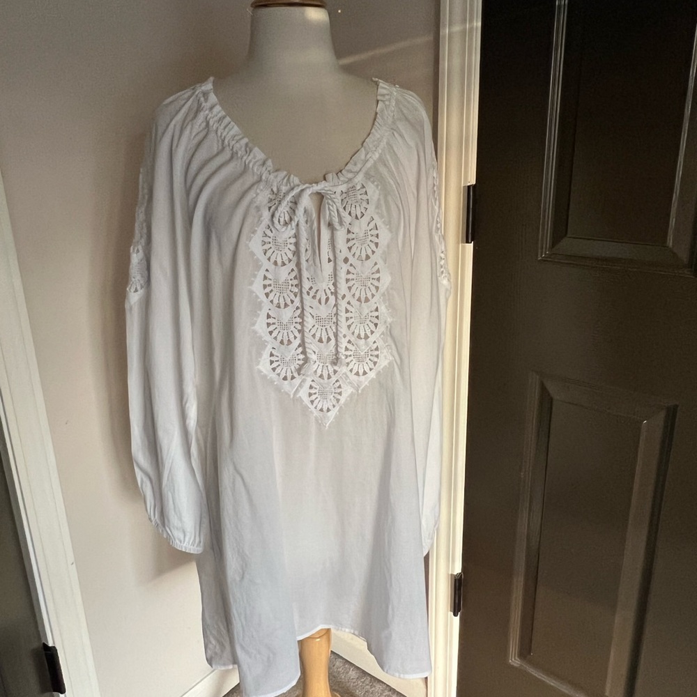 J Crew camisole white cotton XL